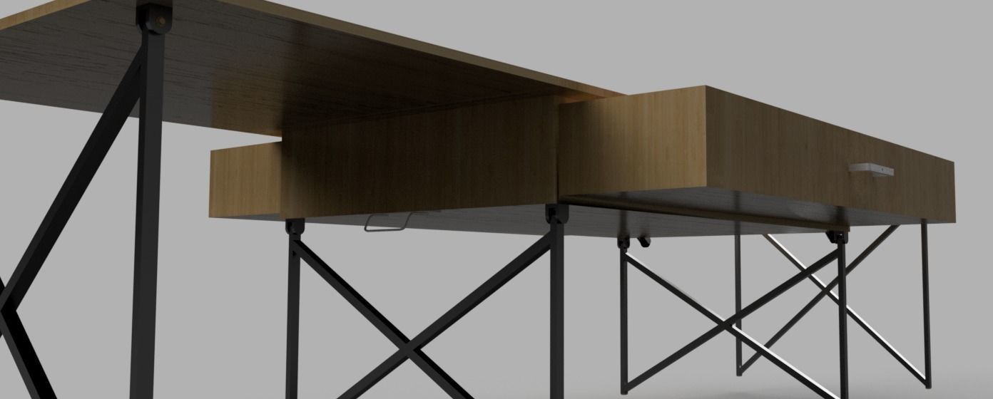 Portable table 1 3D model_11