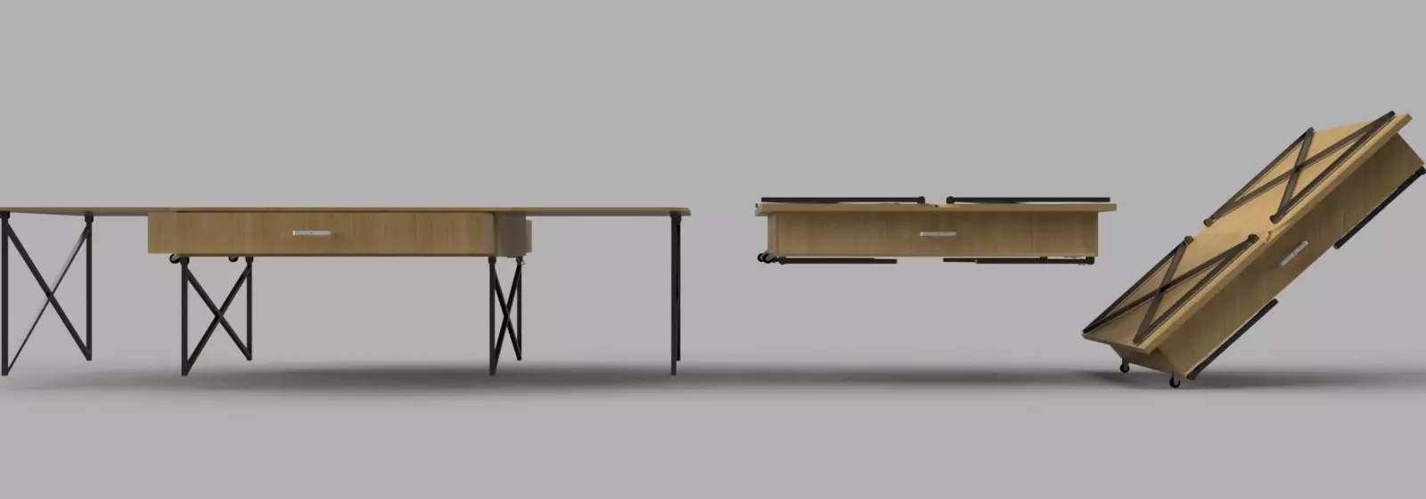 Portable table 1 3D model_0