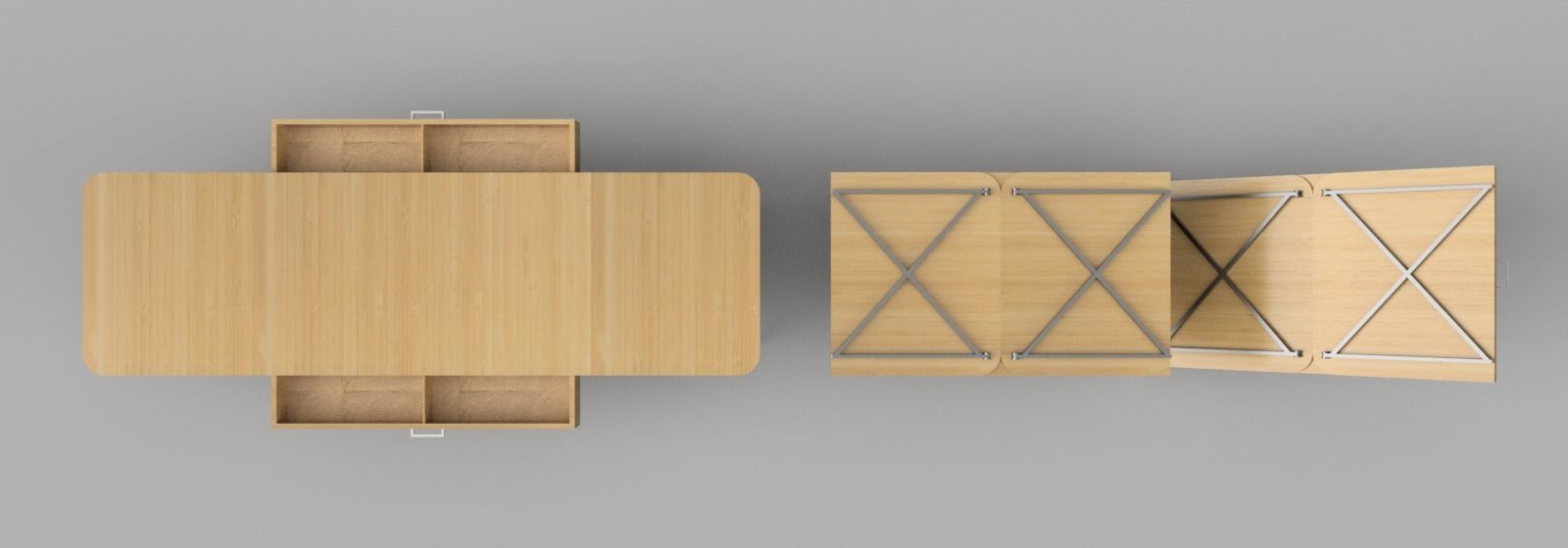 Portable table 1 3D model_3