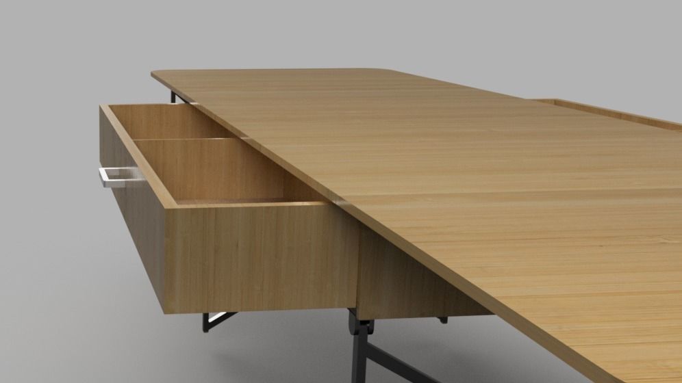 Portable table 1 3D model_10