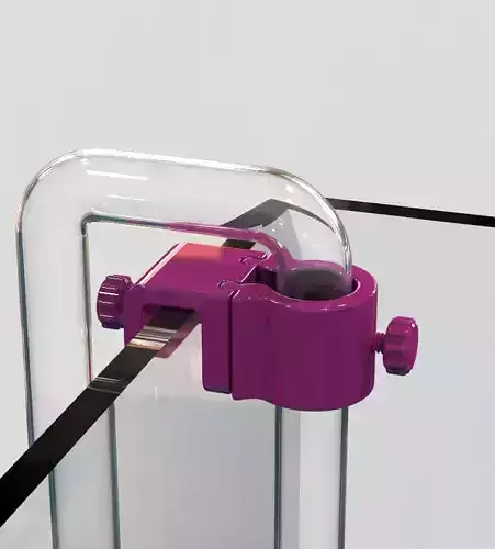 Aquarium Pipe Clip 20mm 3D print model
