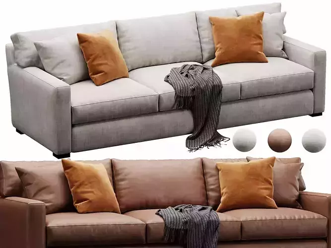 Crate and Barrel Axis sofa