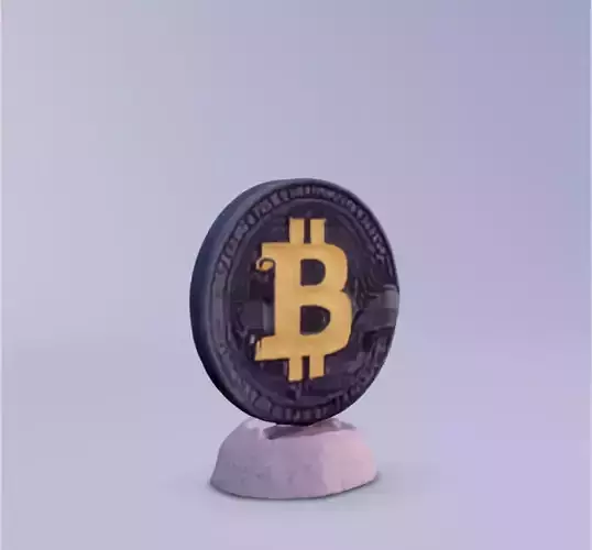 Bitcoin Bust Stl Fbx