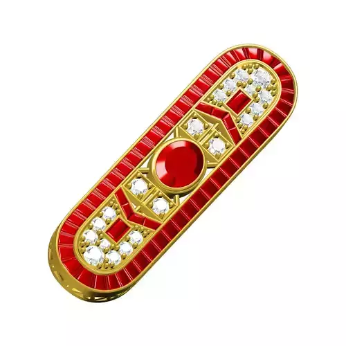 Antique Vintage Style Diamond Brooch