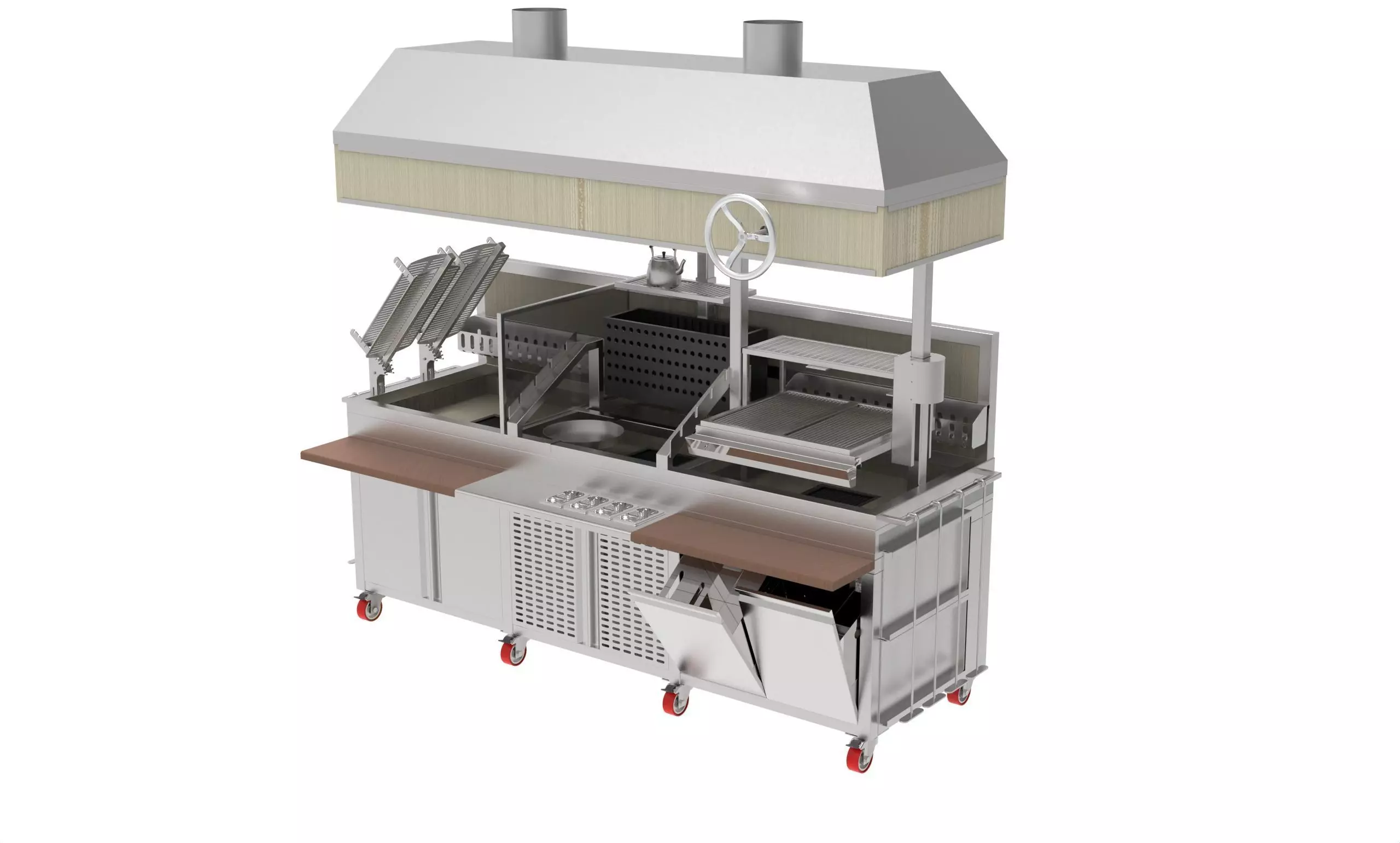 Santa Maria -Grill 3D model