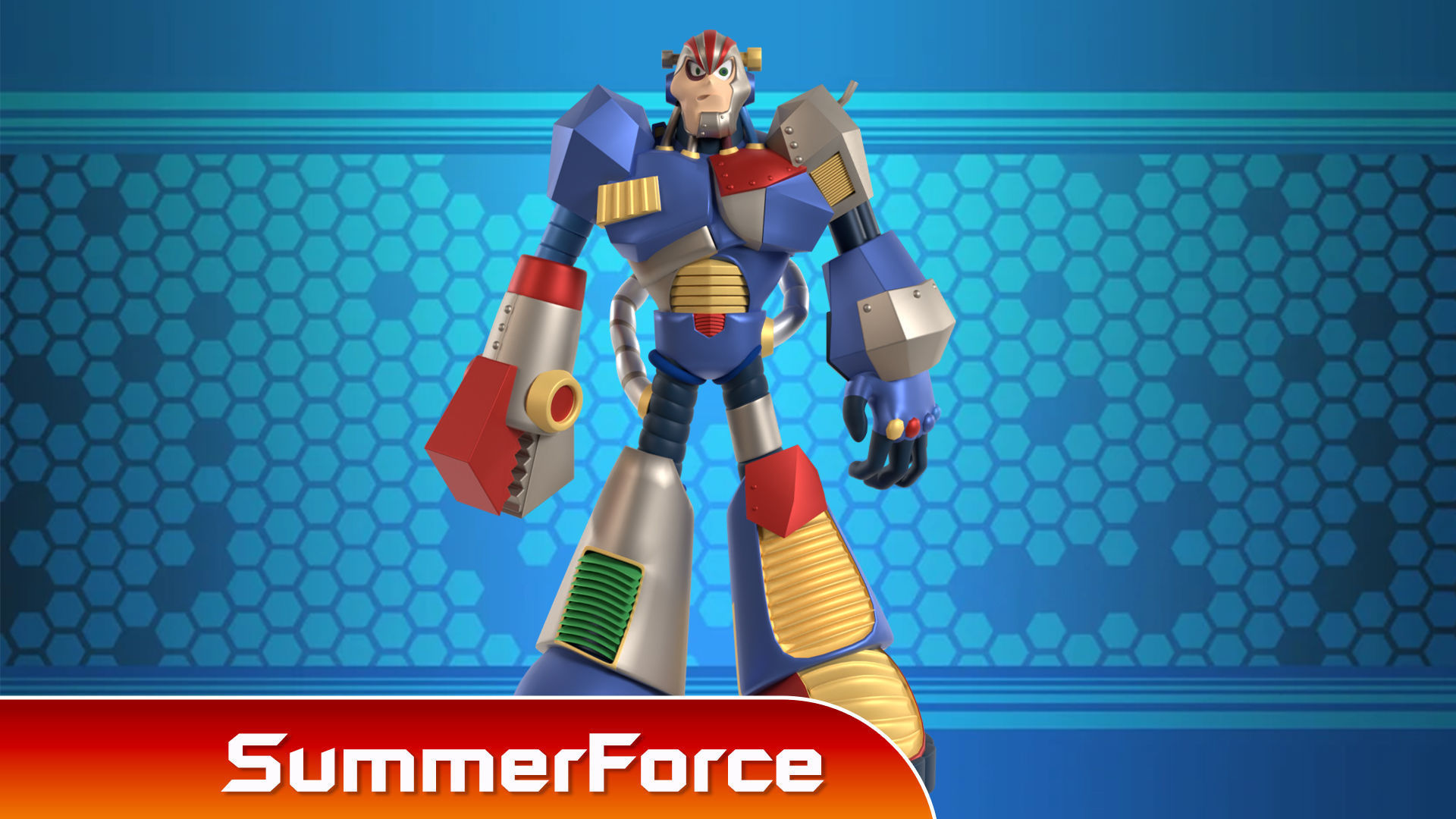 Junkman - Megaman 3D model_2