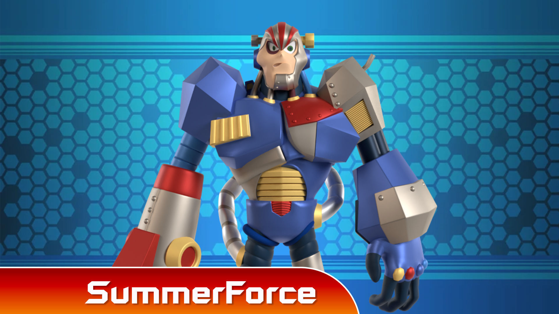 Junkman - Megaman 3D model_1