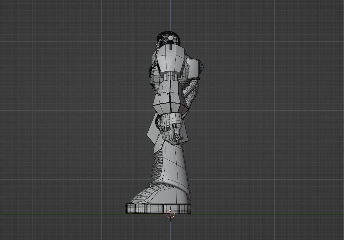 Junkman - Megaman 3D model_11
