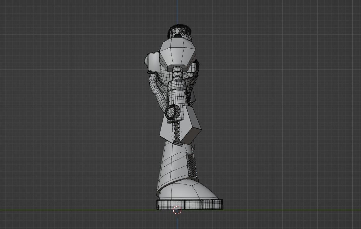 Junkman - Megaman 3D model_13