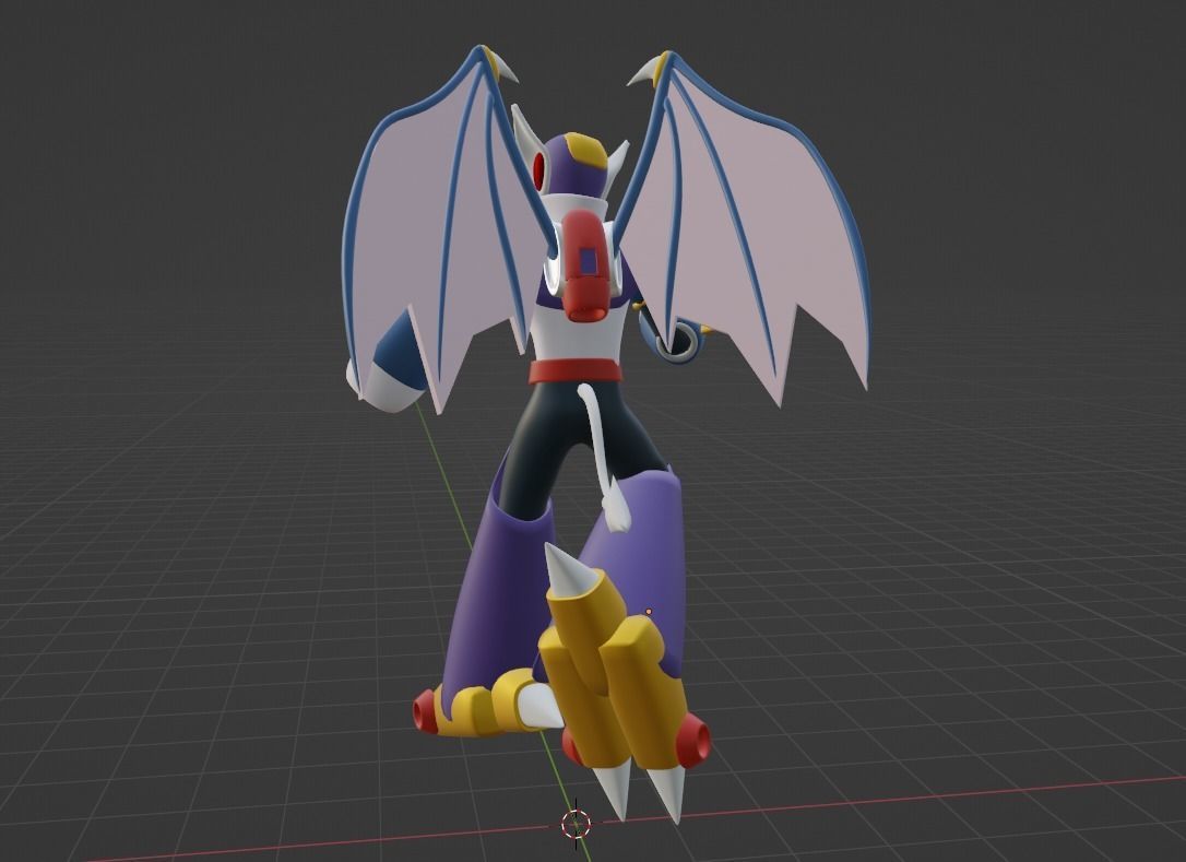 ShadeMan - Megaman 3D model_7
