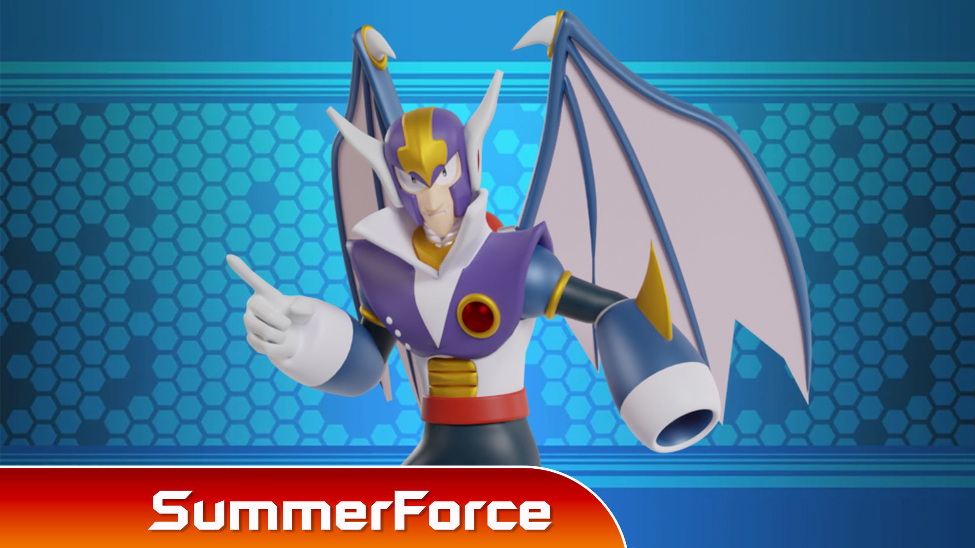 ShadeMan - Megaman 3D model_1