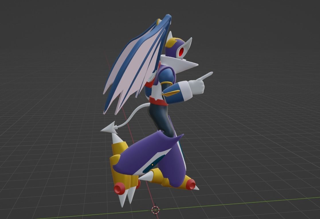 ShadeMan - Megaman 3D model_8