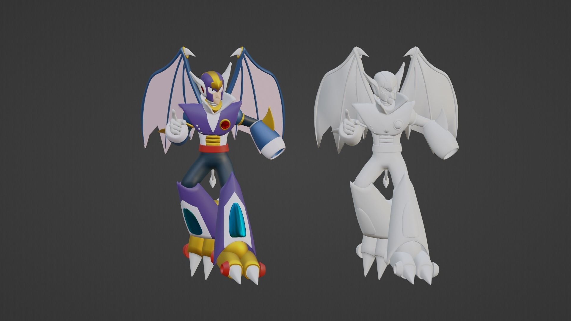 ShadeMan - Megaman 3D model_17