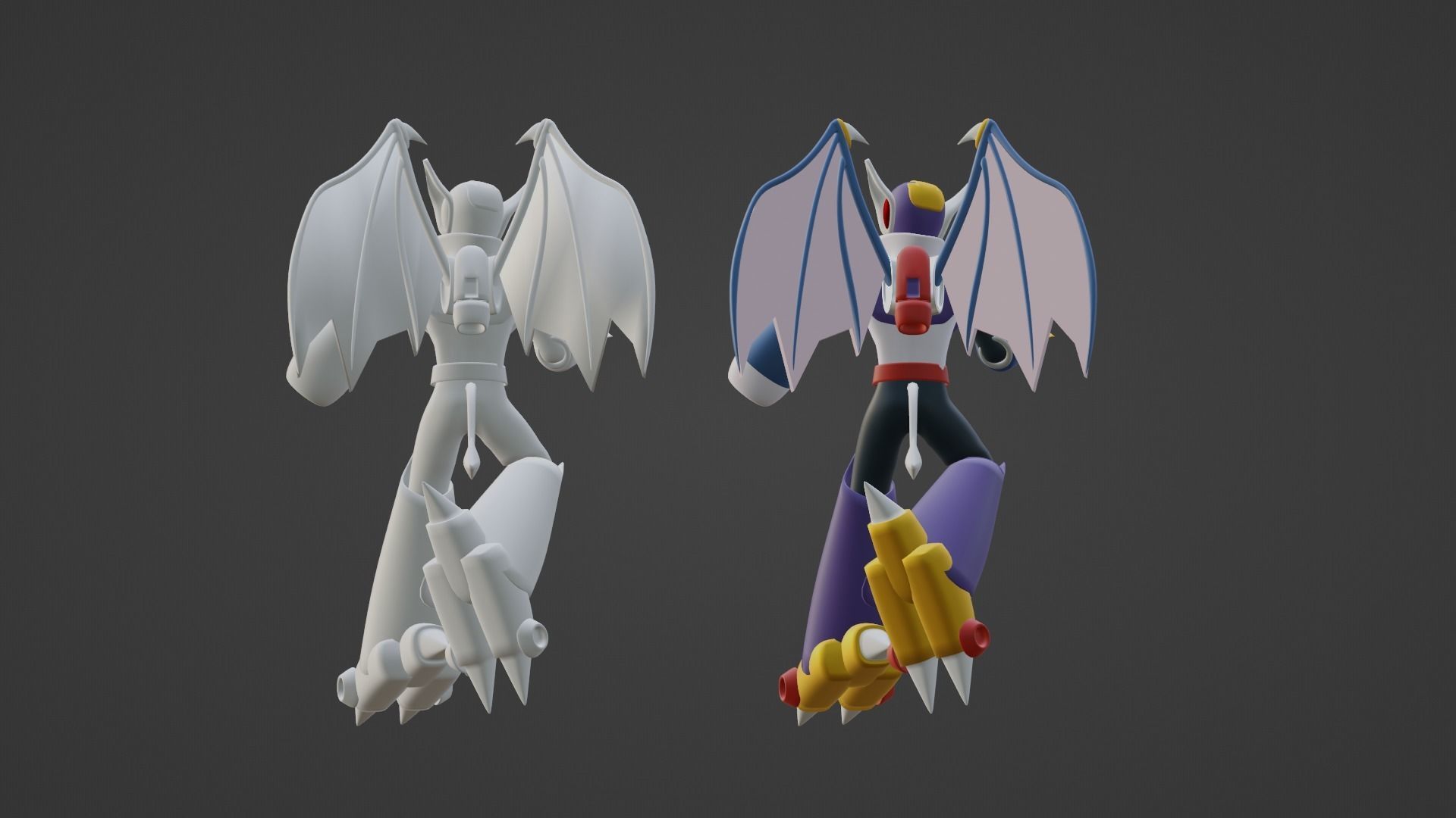 ShadeMan - Megaman 3D model_18