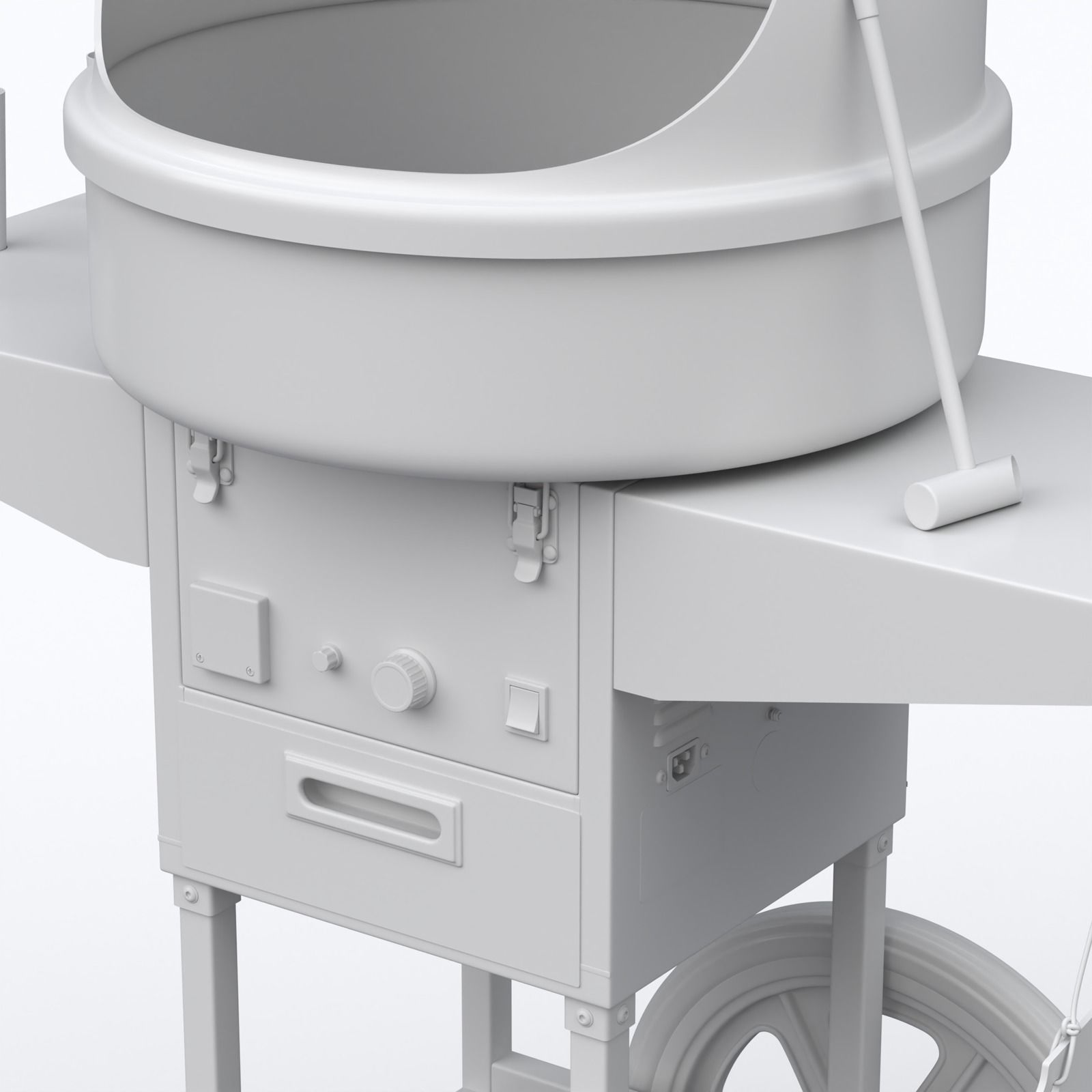 Cotton Candy Machine 3D model_18