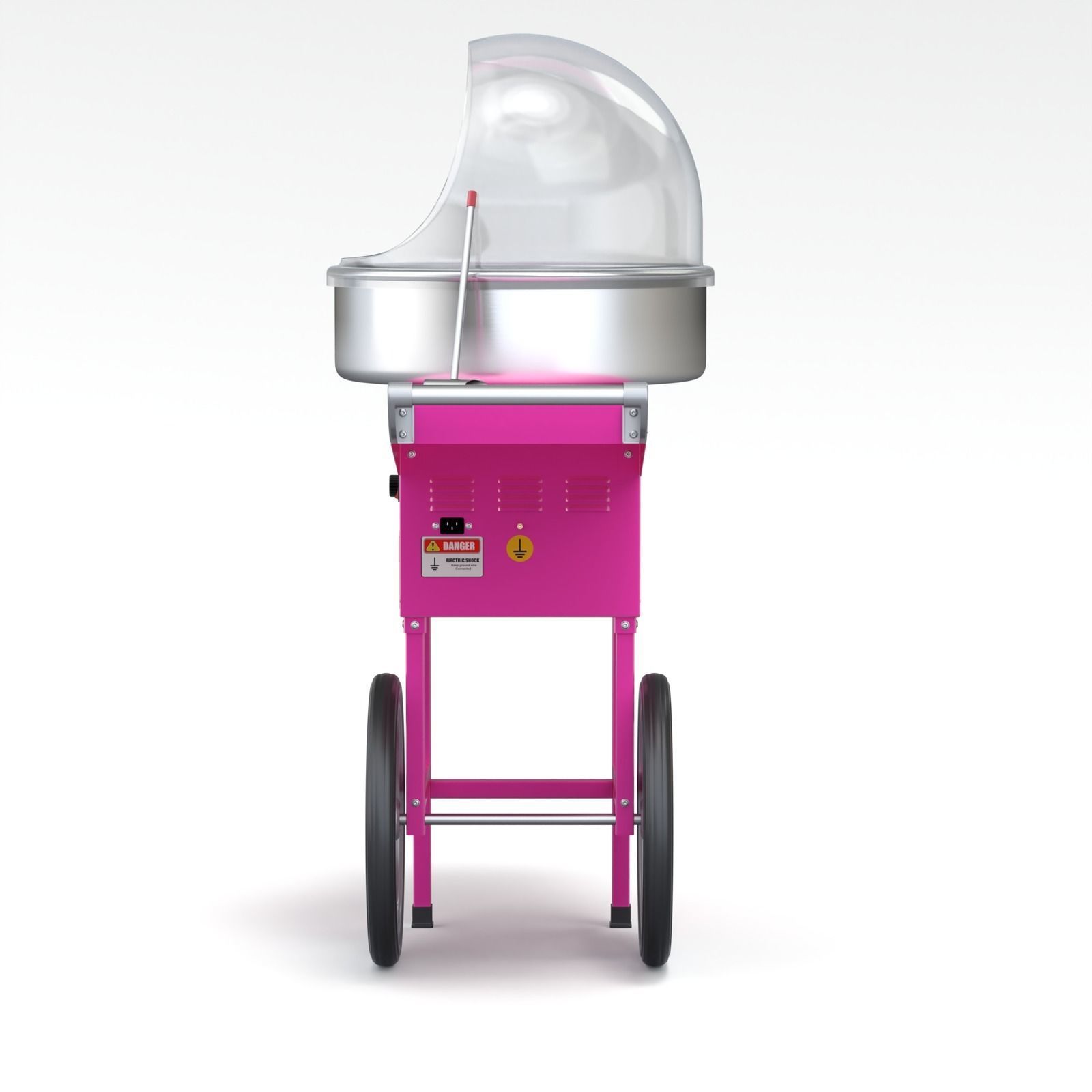 Cotton Candy Machine 3D model_11
