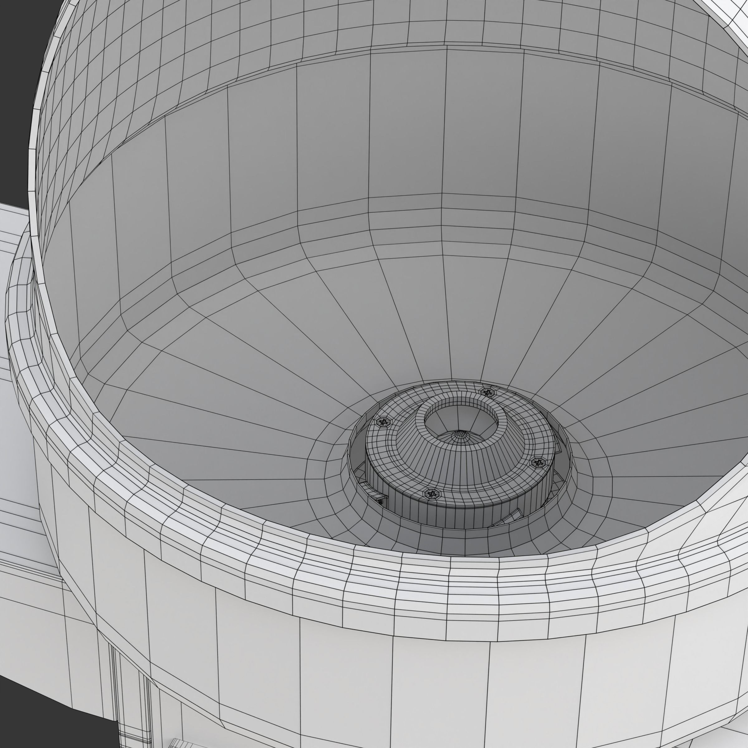 Cotton Candy Machine 3D model_29