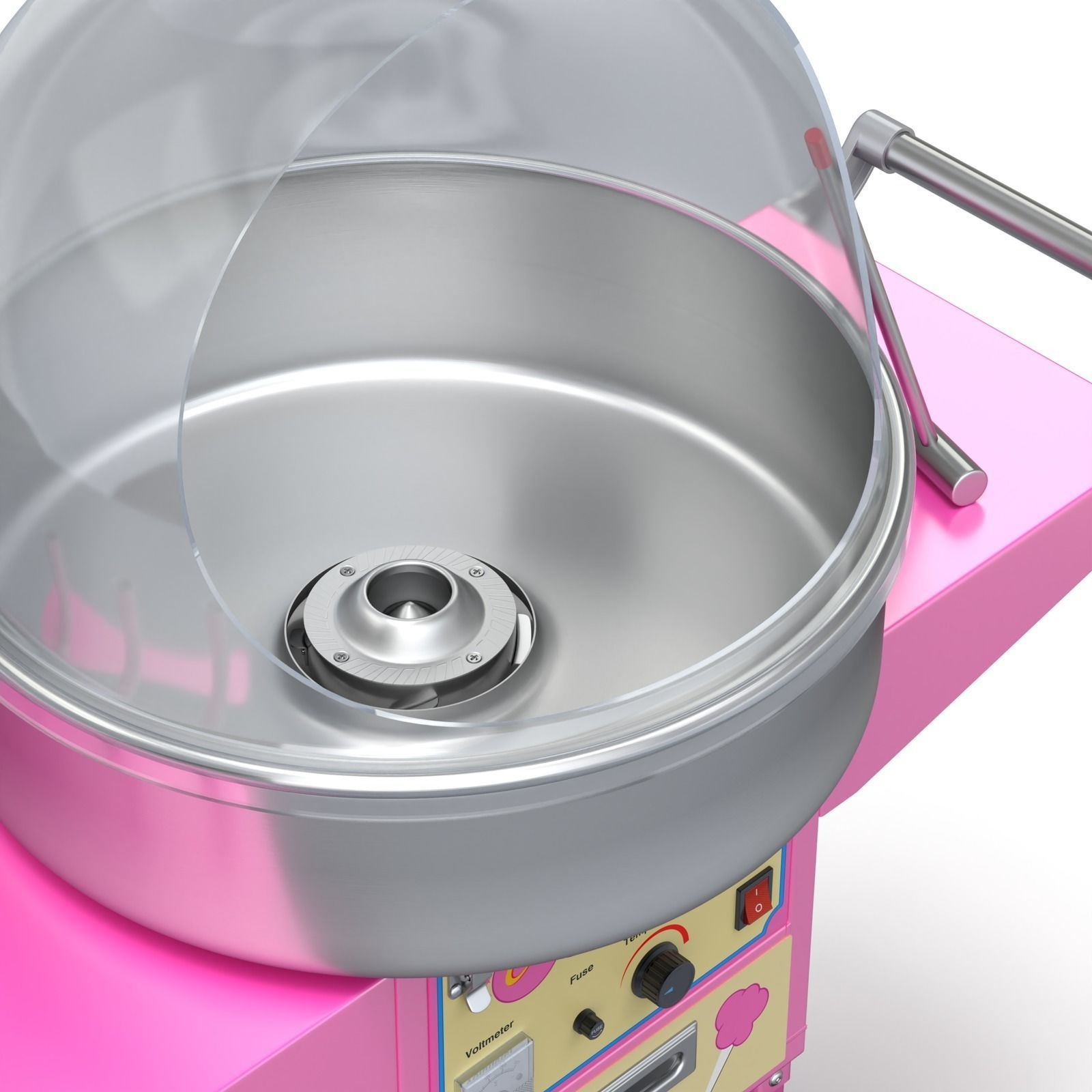 Cotton Candy Machine 3D model_3