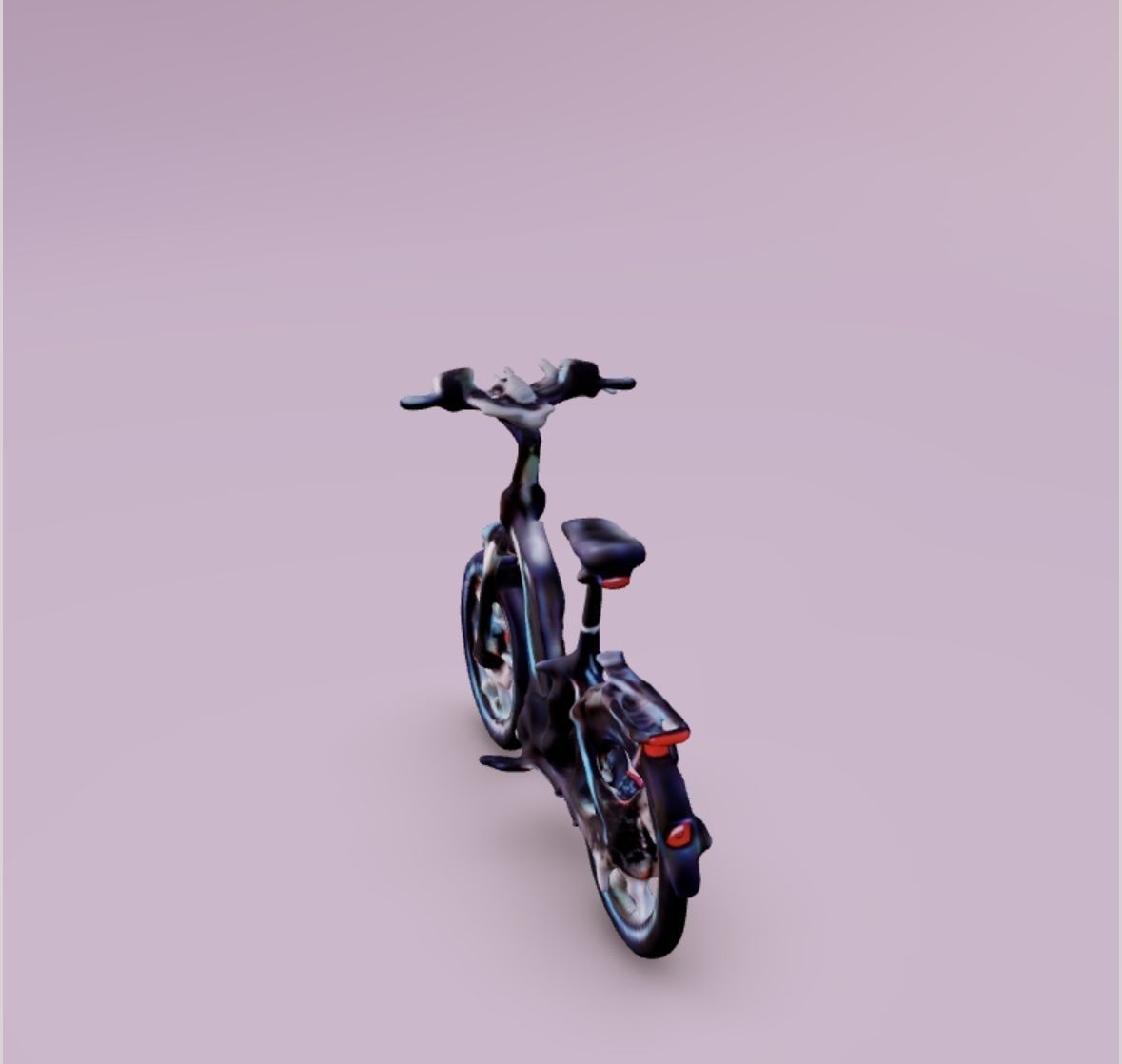 Electric bike 3D print model_4