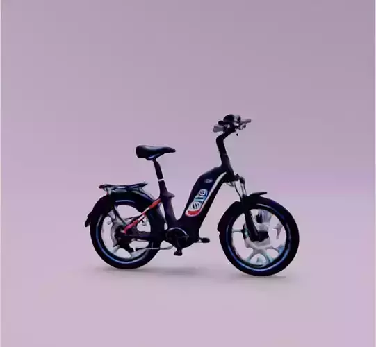 Electric bike 3D print model