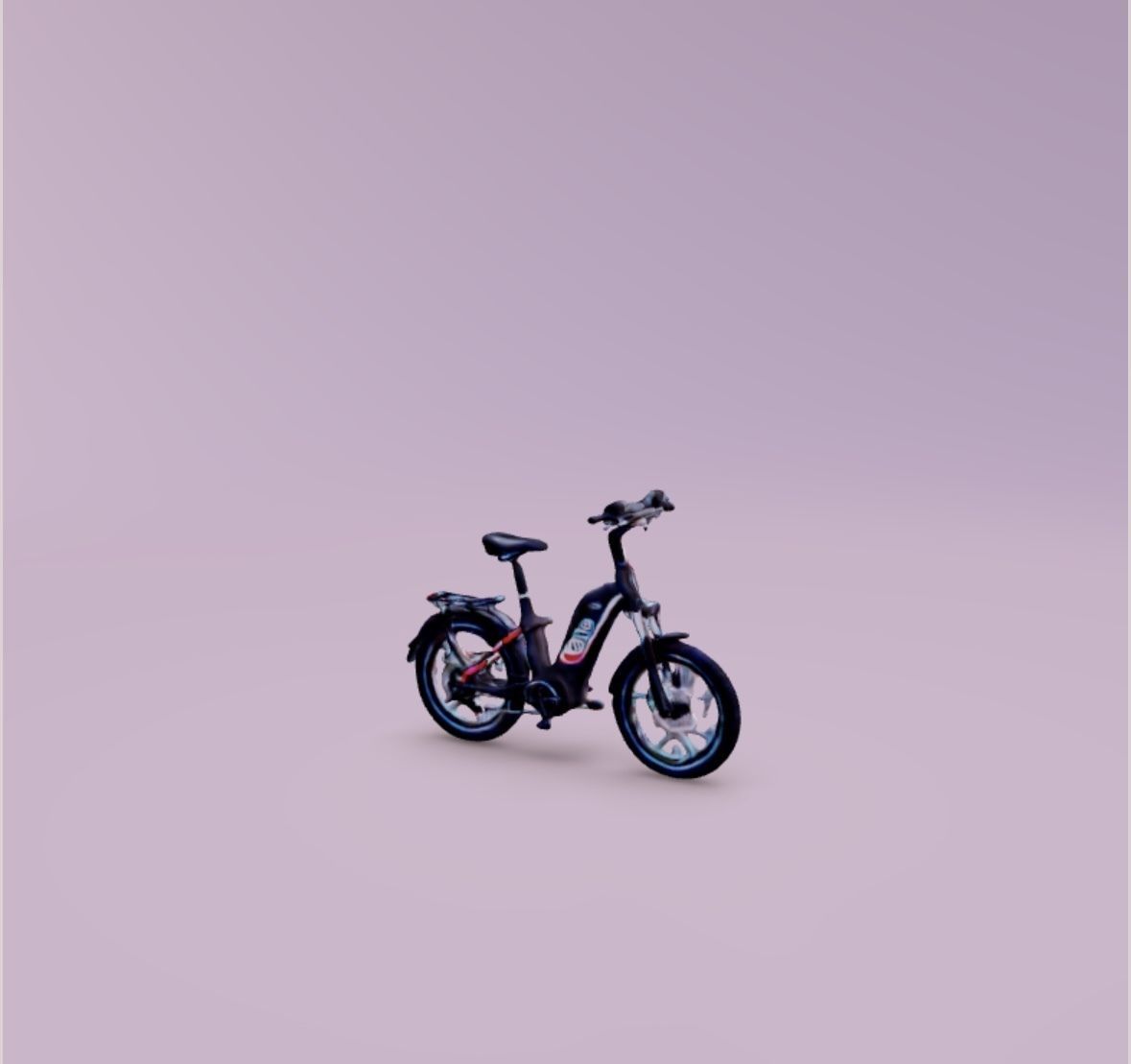 Electric bike 3D print model_5