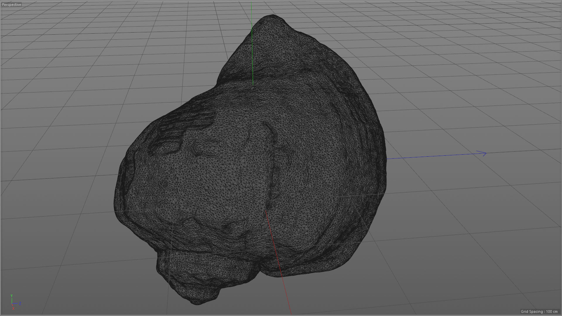 Sea shell Low-poly 3D model_16