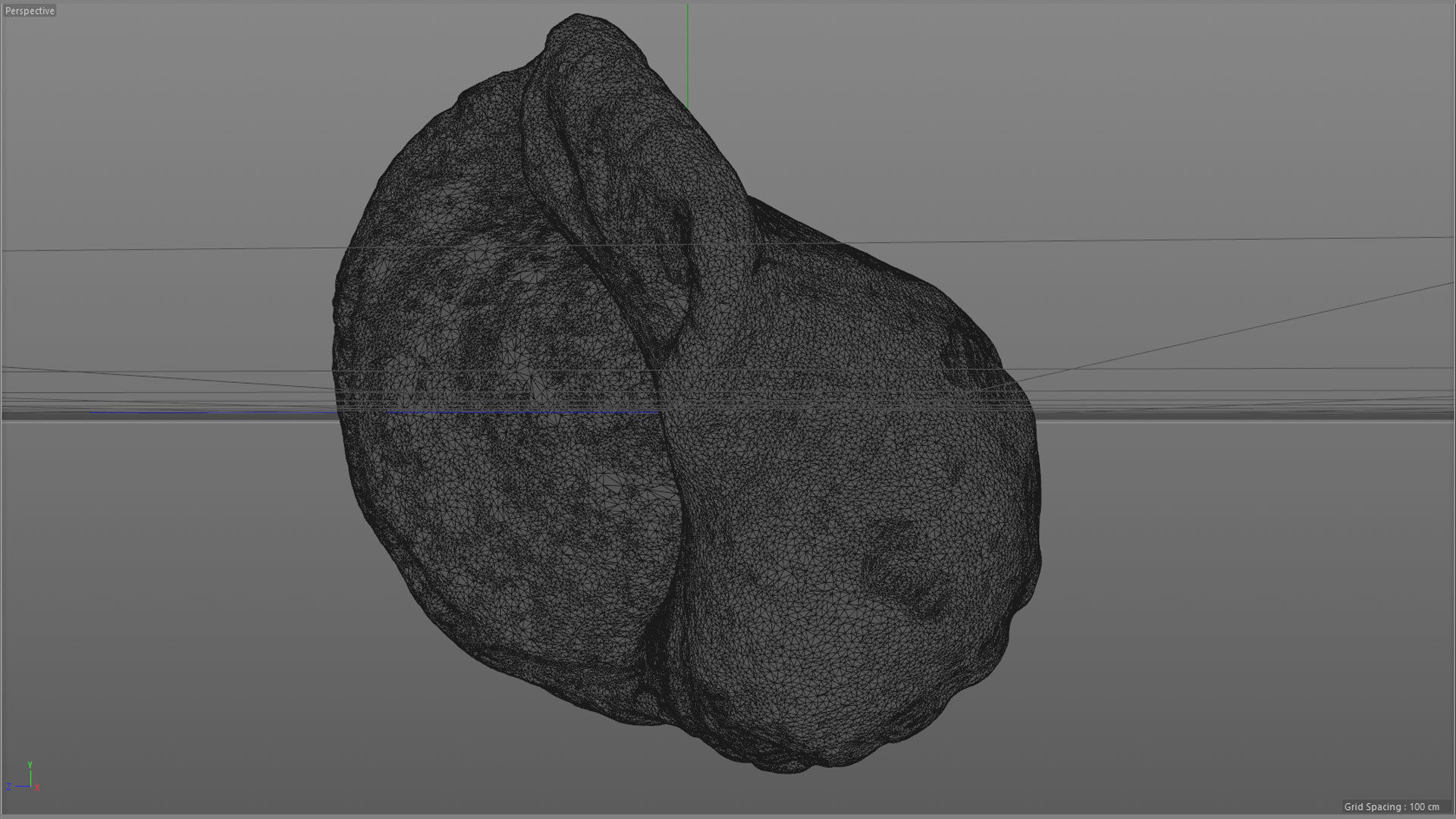 Sea shell Low-poly 3D model_11