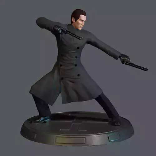 Equilibrium Christian Bale Cleric 3D print model