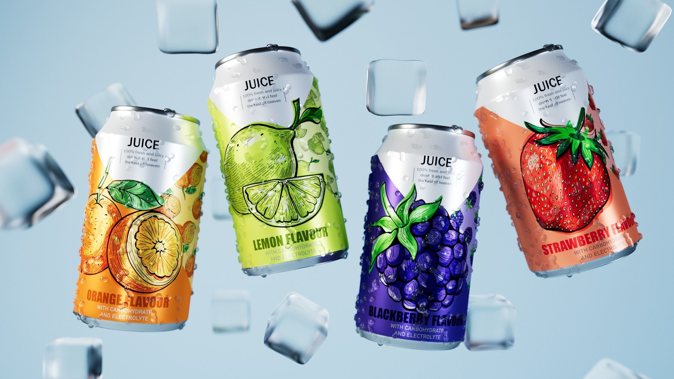 3d Juice Can model  3D model_3