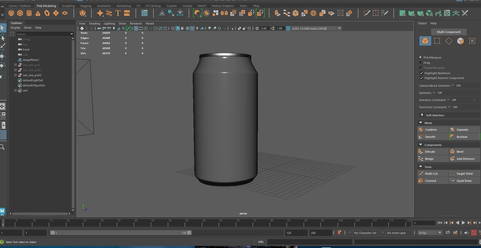 3d Juice Can model  3D model_8