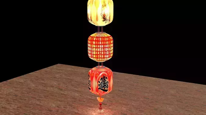 Chinese red lantern 