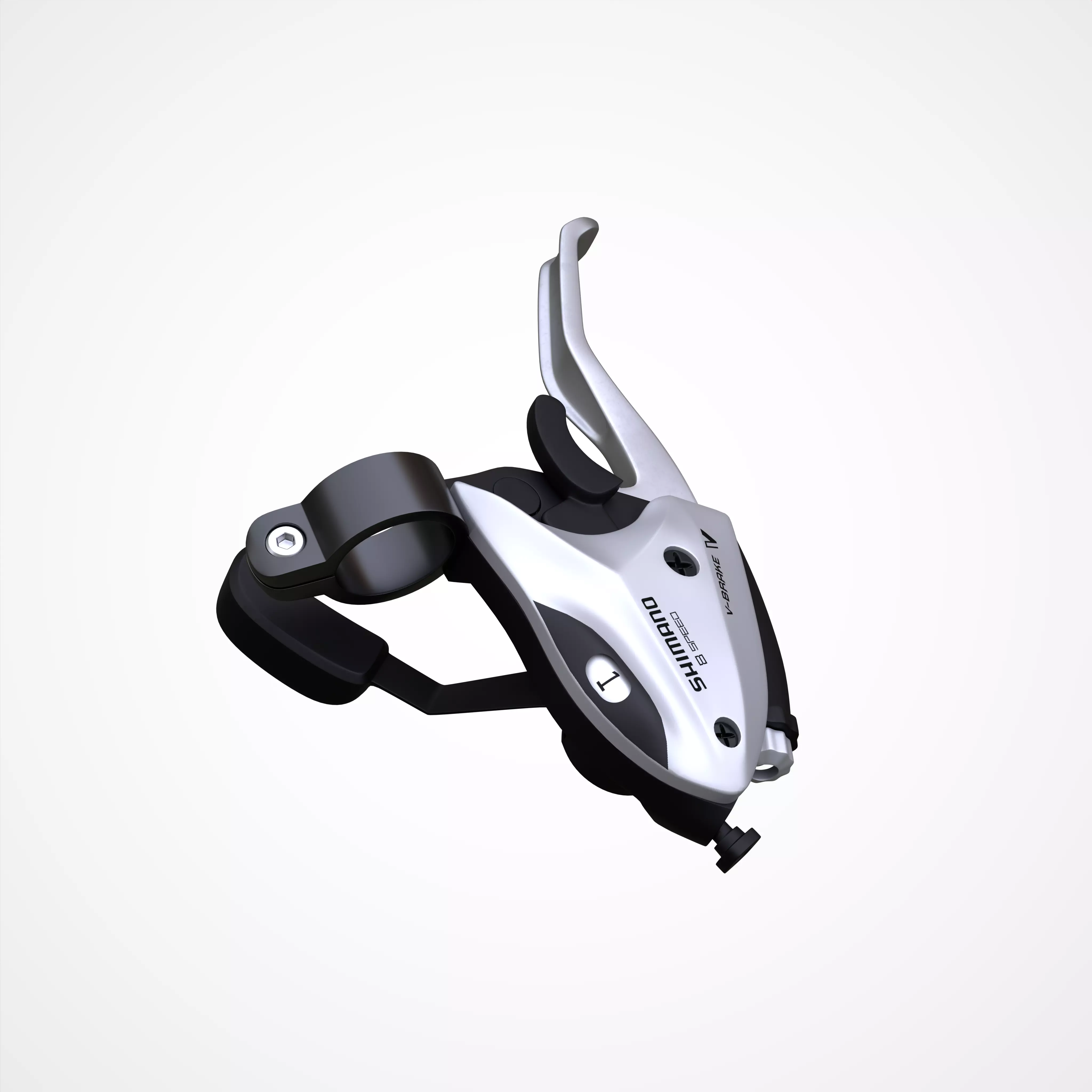 Bicycle Brake Gear Shifter 3D model_0