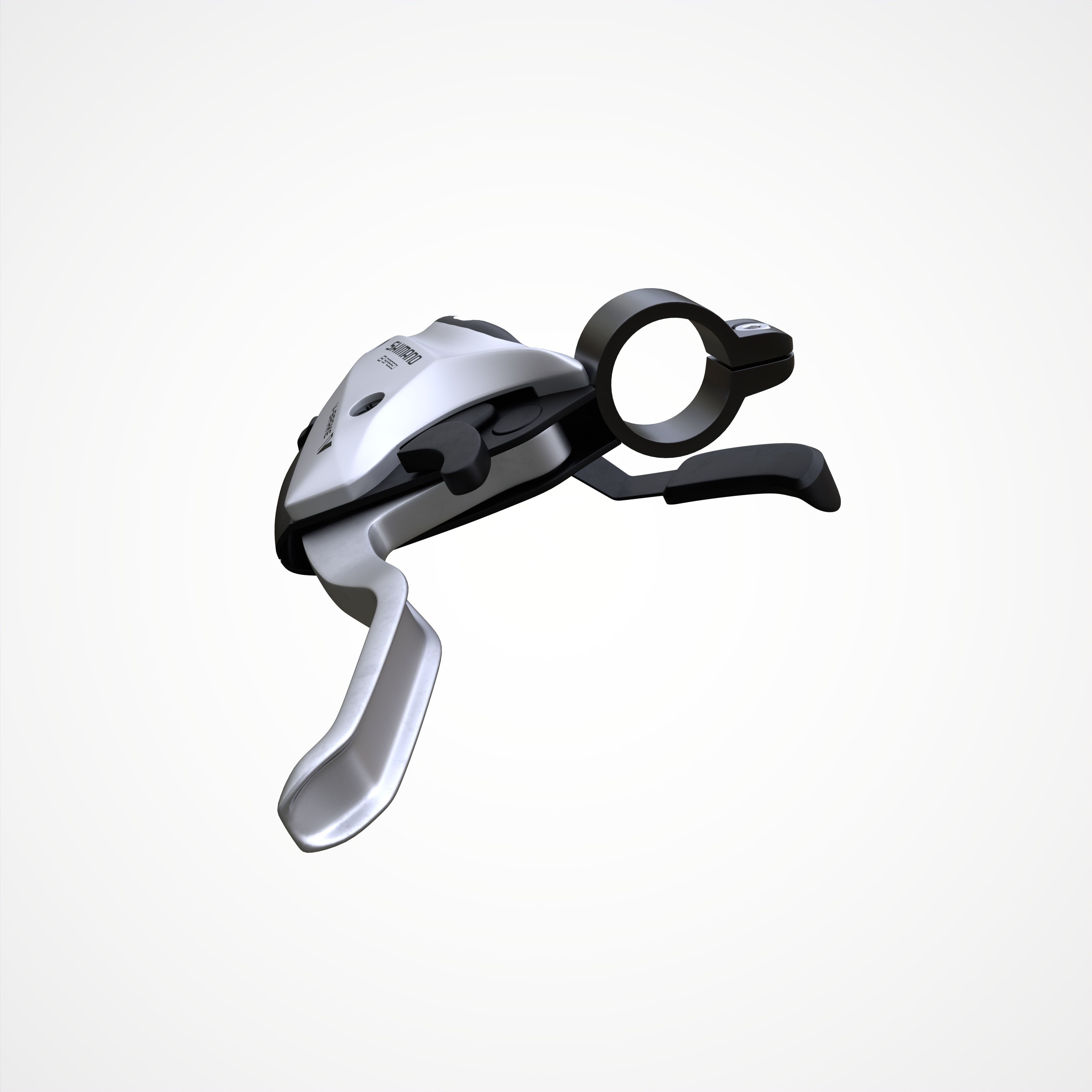 Bicycle Brake Gear Shifter 3D model_1