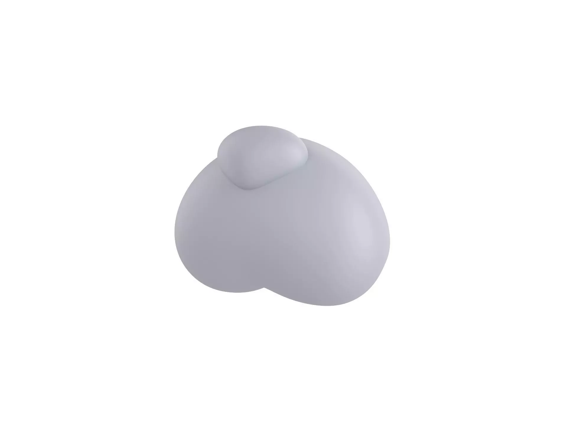 Muzzle 001 Low-poly 3D model