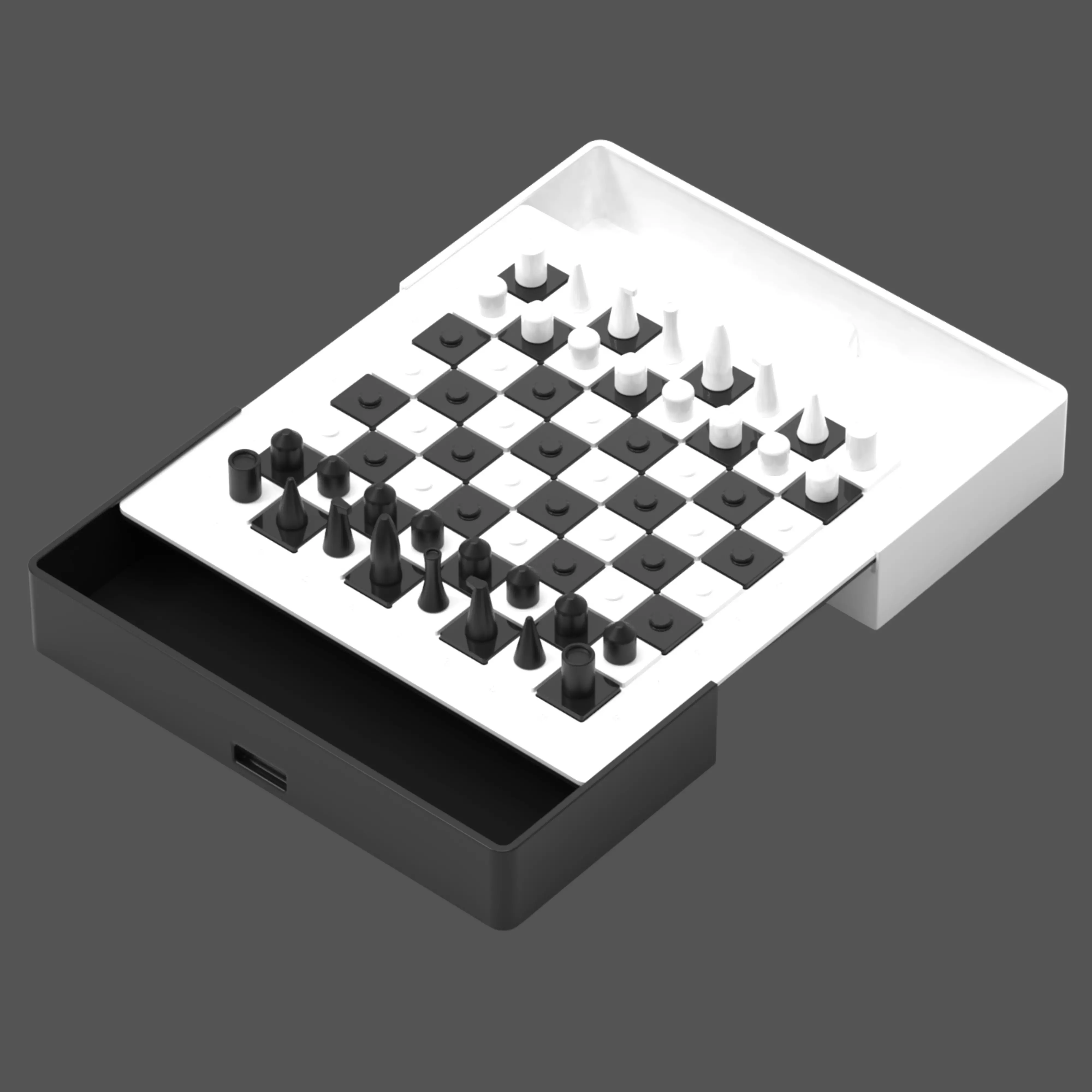 Premium Chess Set for Home Decor Chess Lover Gift for Him 3D print model_0