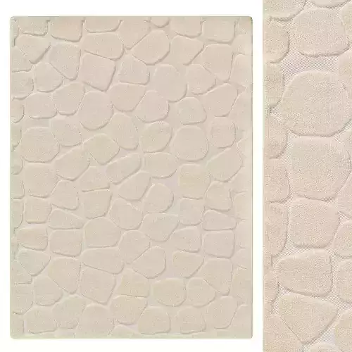 Pile carpet Senna Cream 3D model