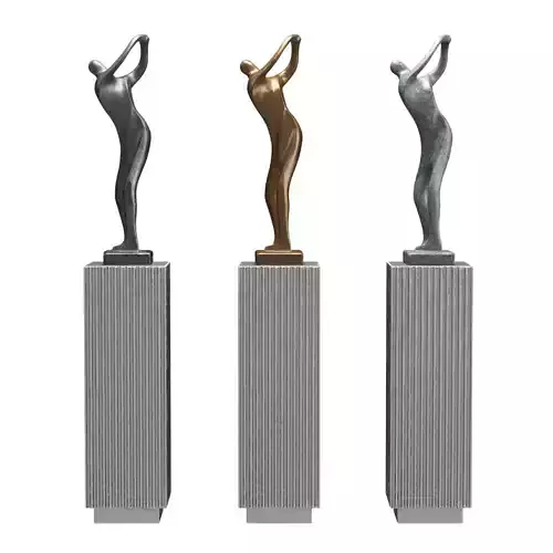 Playing figure sculpture Version 2