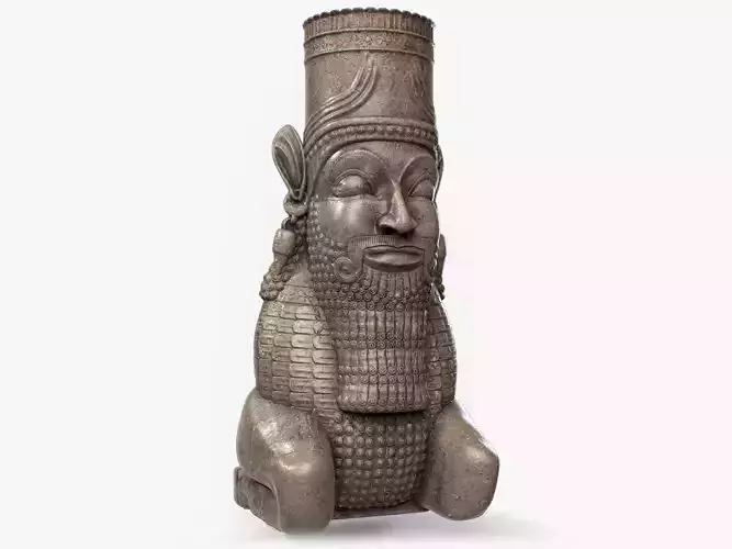 Persian  Man-bull Sculpture