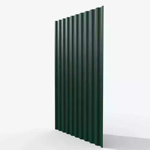 Profiled sheet green