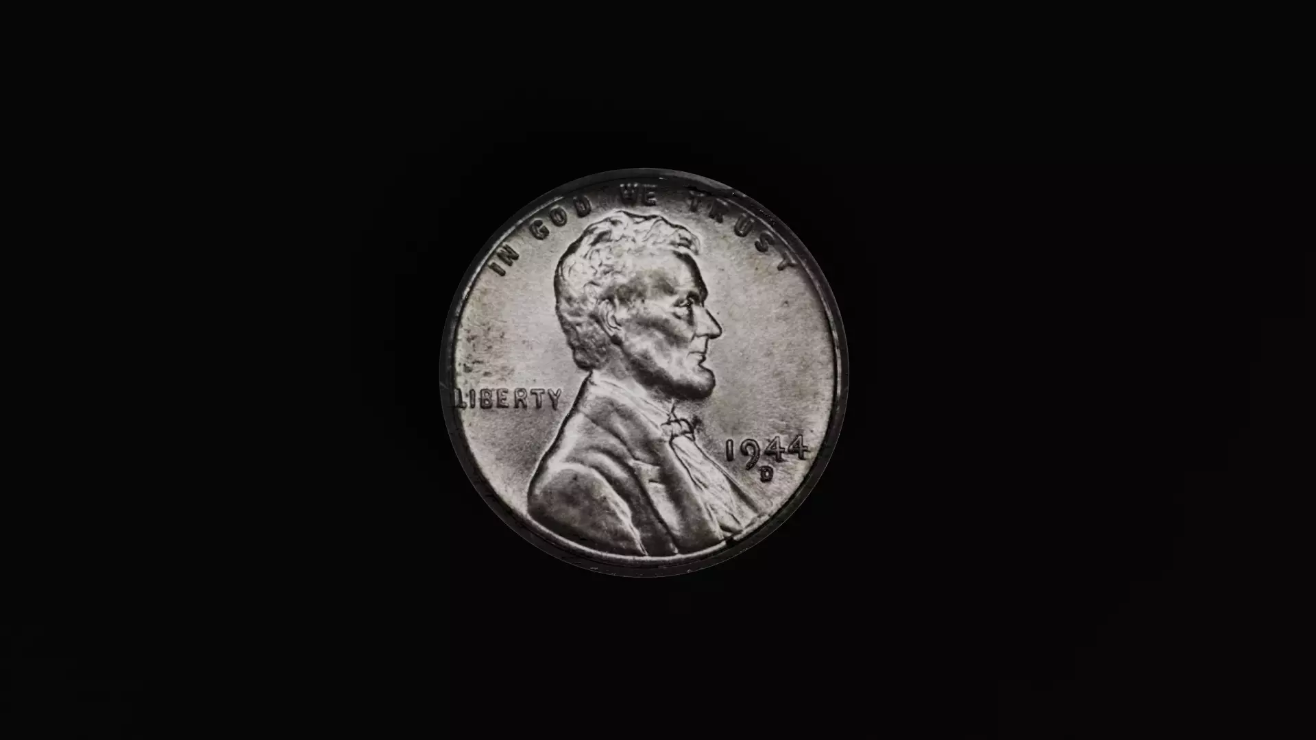 Silver Penny USA 3D model