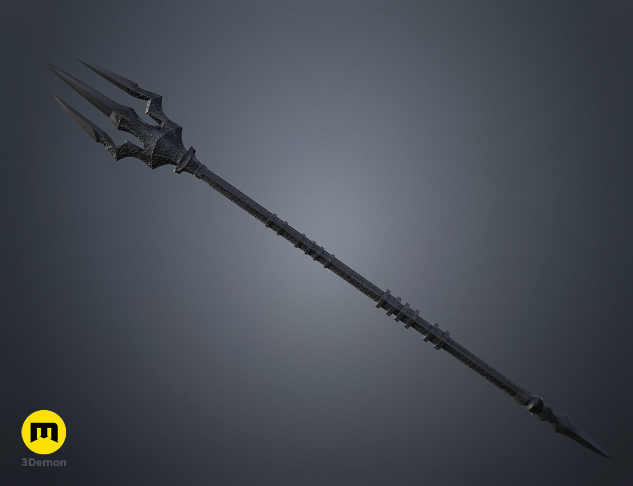 Black Manta Trident - Aquaman 3D print model_5