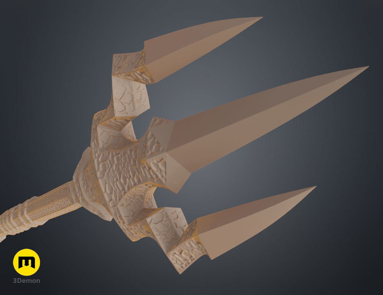 Black Manta Trident - Aquaman 3D print model_9