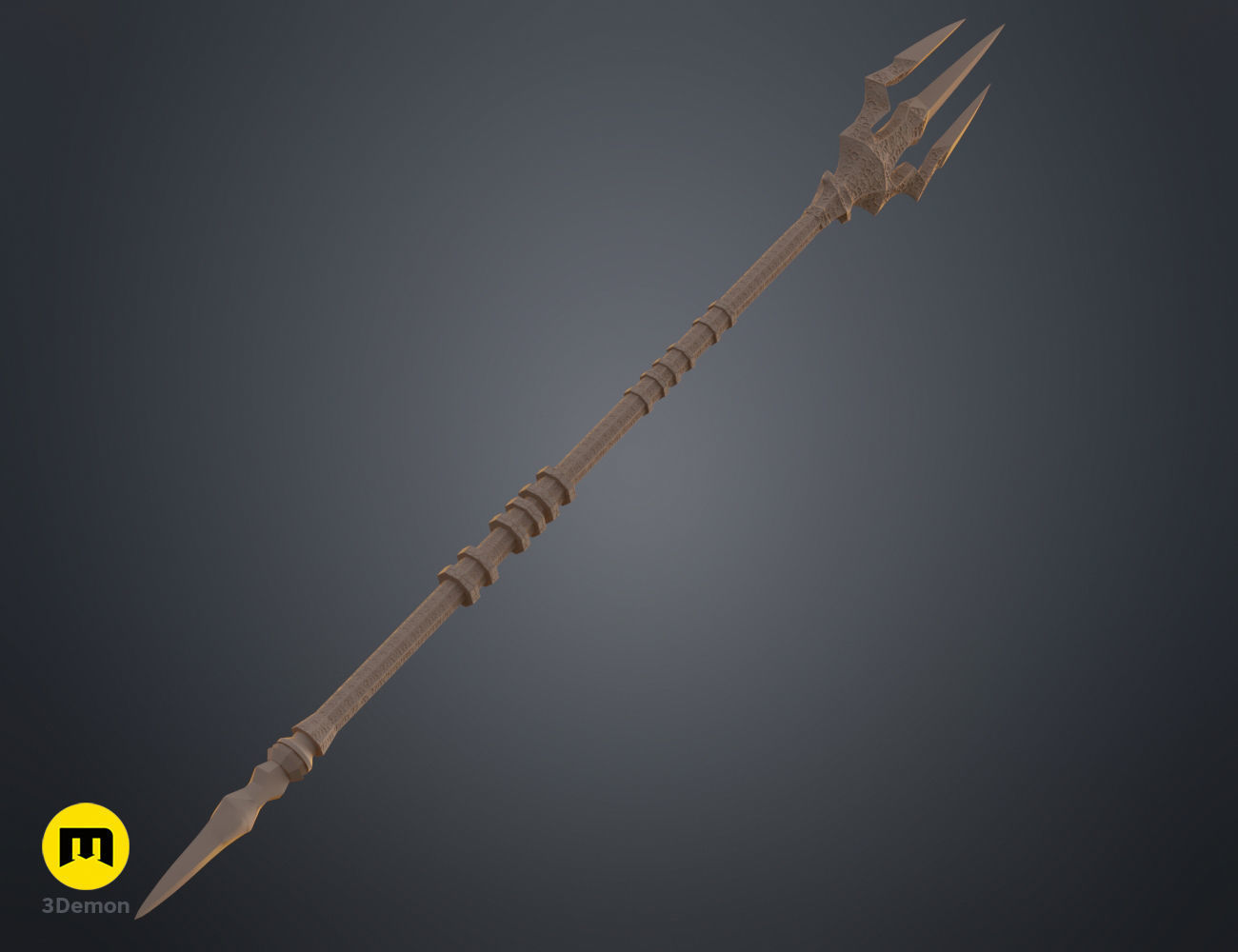 Black Manta Trident - Aquaman 3D print model_8