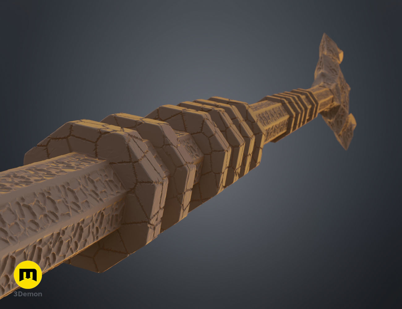 Black Manta Trident - Aquaman 3D print model_6