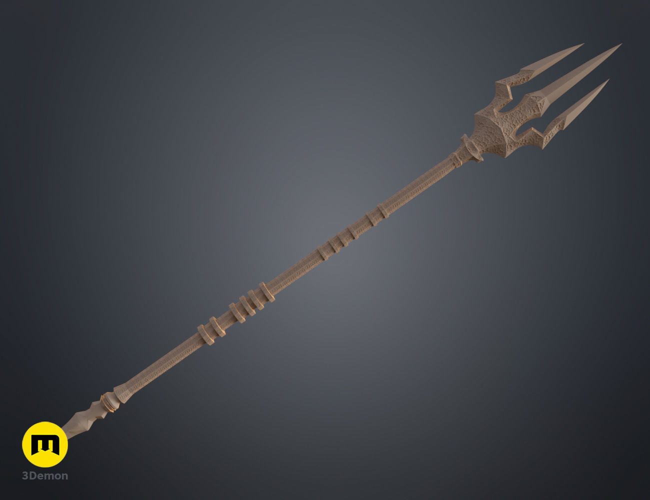 Black Manta Trident - Aquaman 3D print model_7