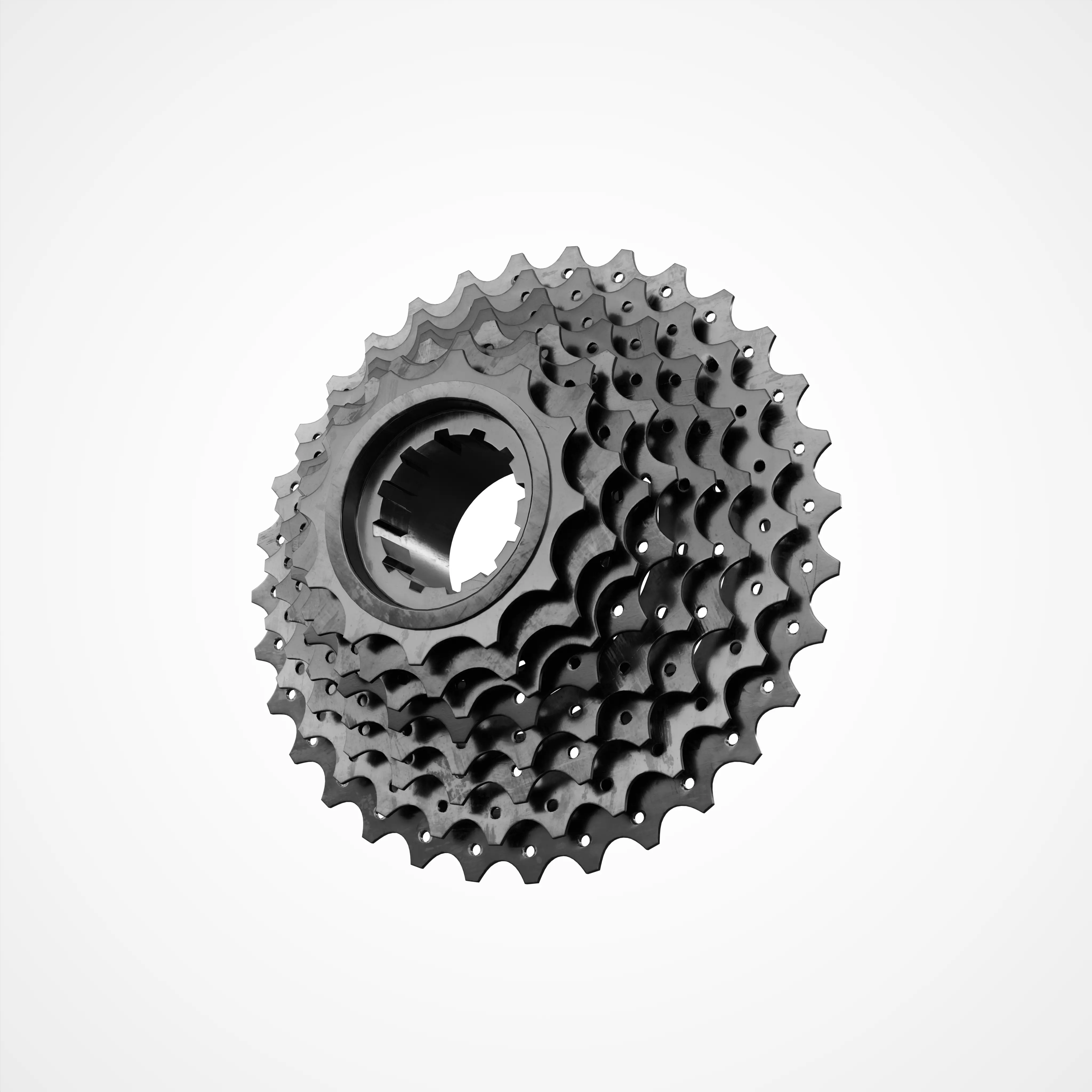 Pennum Shimano Acera HG41 8 Speed MTB Cassette 3D model