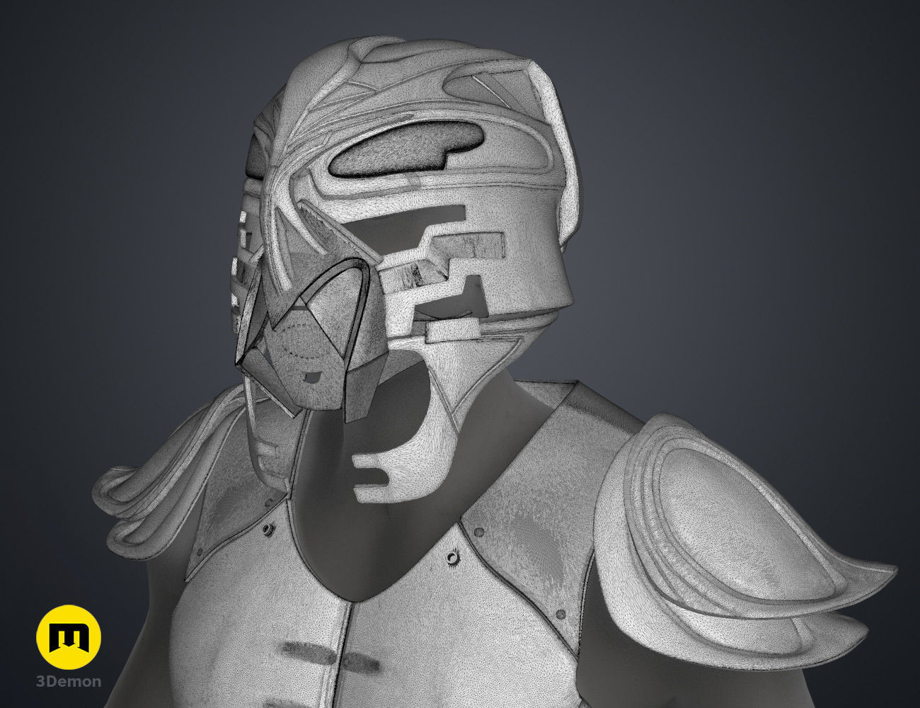 Kull Warrior Set- Stargate 3D print model_16