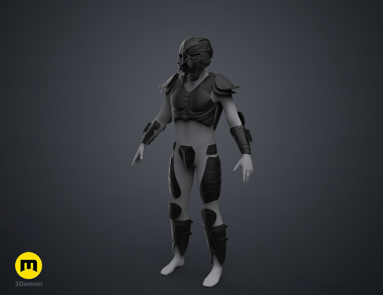 Kull Warrior Set- Stargate 3D print model_30