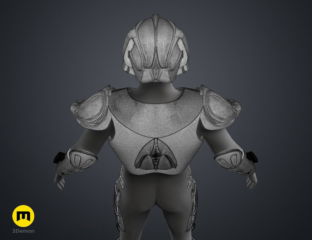 Kull Warrior Set- Stargate 3D print model_22