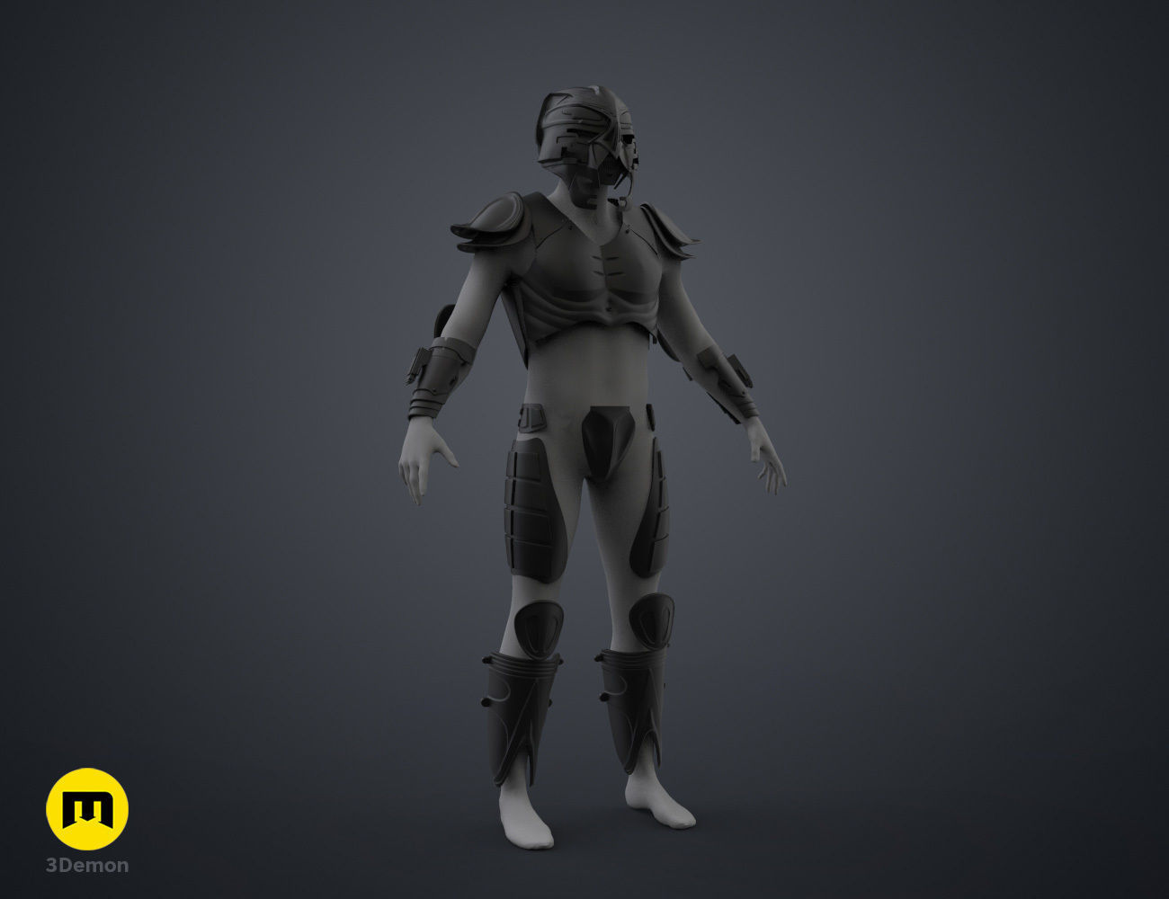 Kull Warrior Set- Stargate 3D print model_2